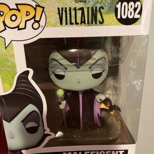 Funko Pop Disney Villains Maleficent with Staff and Raven